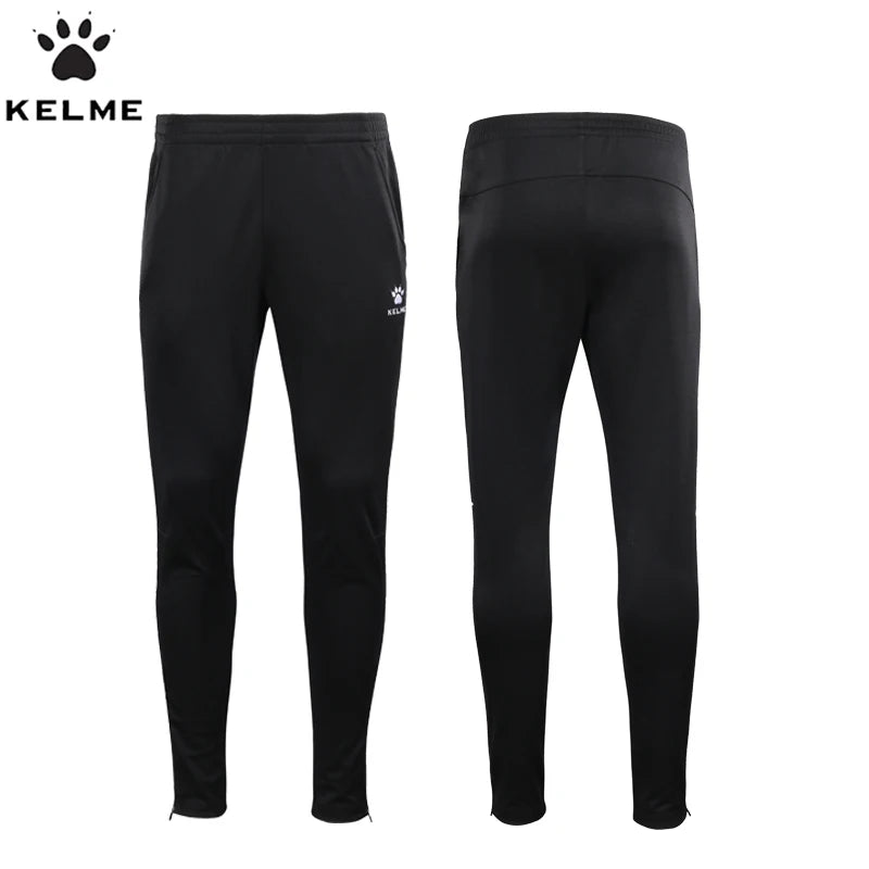 KELME Men's Sportswear Warm Tracksuit Jacket Sweatpants Running Set - A.B.A