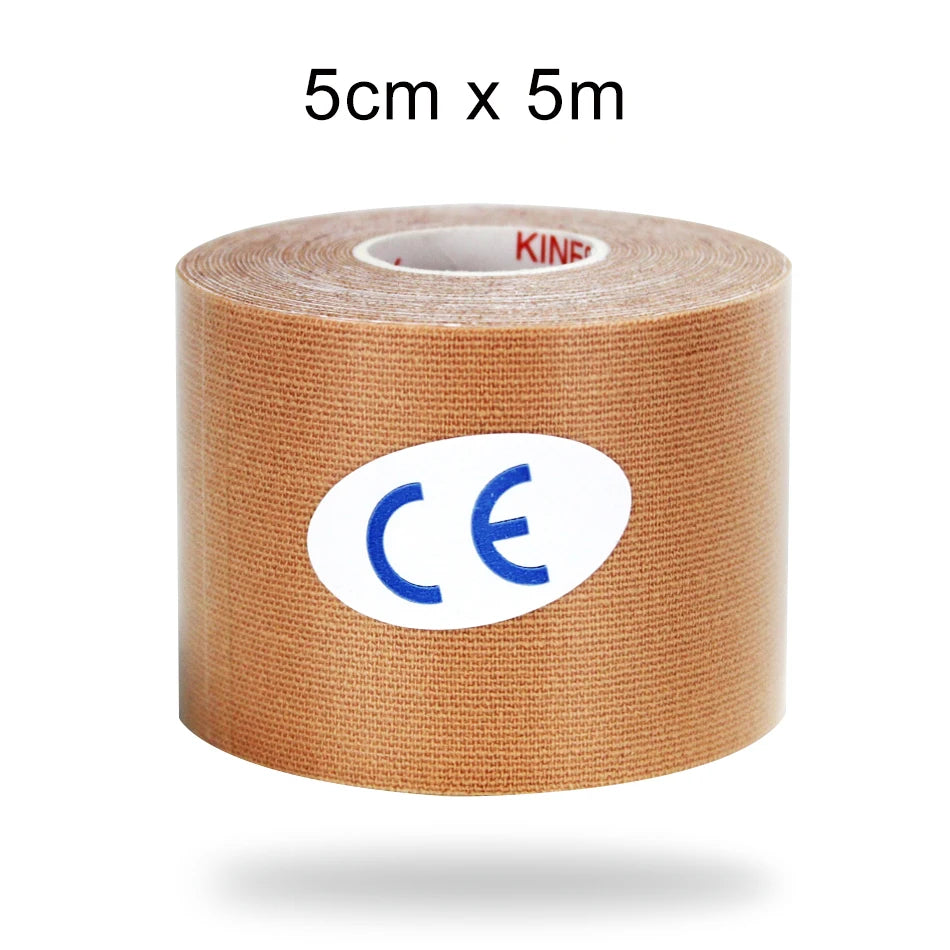 WOSWEIR-Kinesiology Tape Athletic Recovery Elastic Tape Kneepad - A.B.A