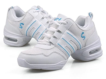 Sneaker Sports Feature Soft Outsole Breath Dance Shoes Sneakers for Woman - A.B.A