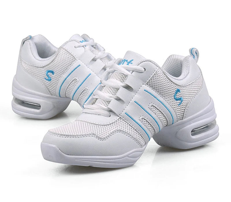 Sneaker Sports Feature Soft Outsole Breath Dance Shoes Sneakers for Woman - A.B.A