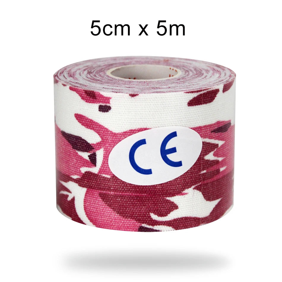 WOSWEIR-Kinesiology Tape Athletic Recovery Elastic Tape Kneepad - A.B.A