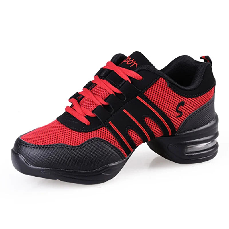 Sneaker Sports Feature Soft Outsole Breath Dance Shoes Sneakers for Woman - A.B.A