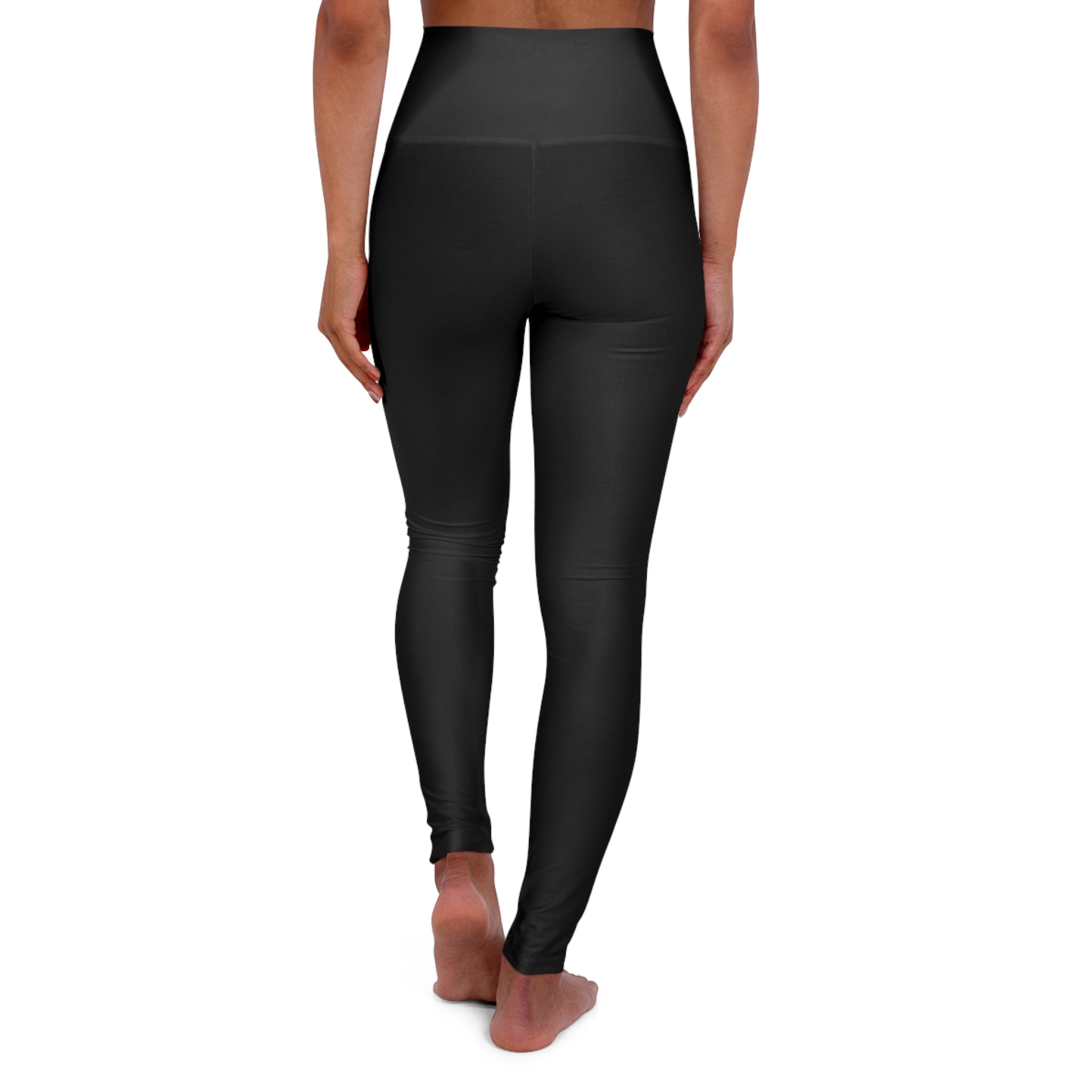 Yoga Leggings | Black | High Waisted | Yune-1