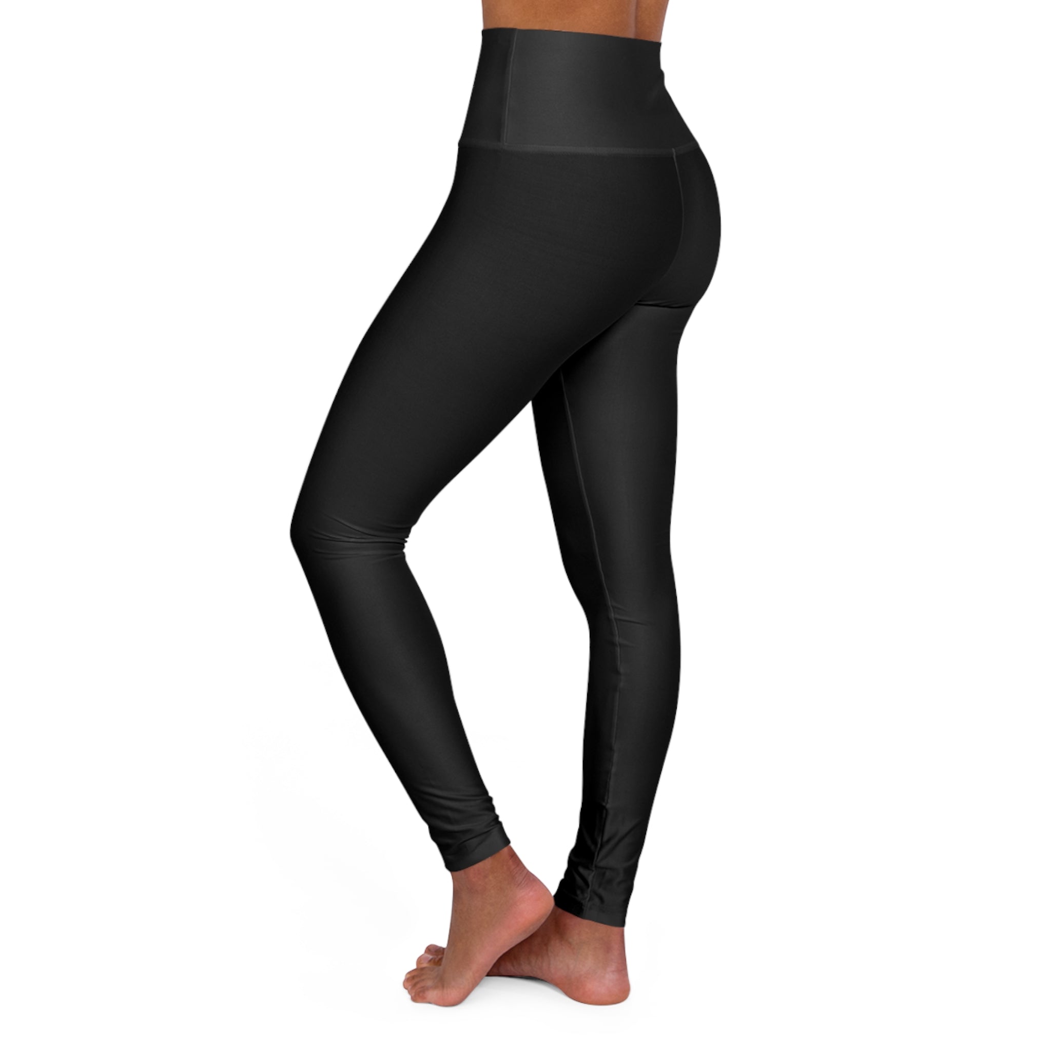 Yoga Leggings | Black | High Waisted | Yune-2
