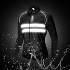 WOSAWE Reflective Running Jackets Men Waterproof Windproof Lightweight - A.B.A