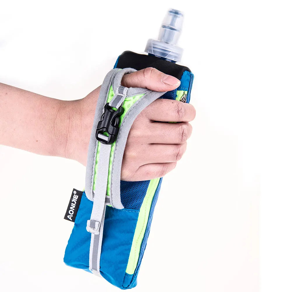 AONIJIE E908 Running Hand-Held Water Bottle Kettle Holder Wrist Storage Bag - A.B.A