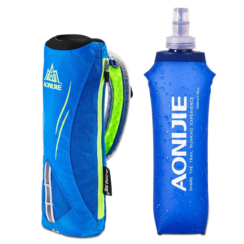 AONIJIE E908 Running Hand-Held Water Bottle Kettle Holder Wrist Storage Bag - A.B.A