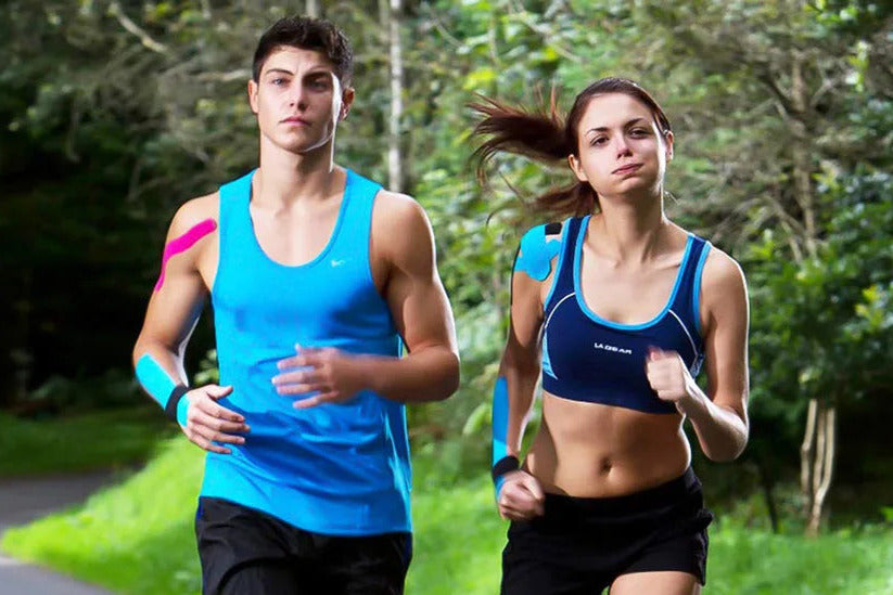 WOSWEIR－Kinesiology Tape Athletic Recovery Elastic Tape Kneepad - A.B.A