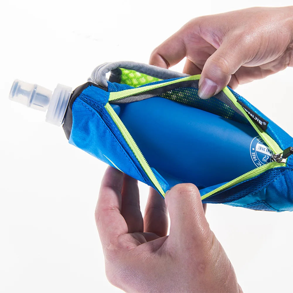 AONIJIE E908 Running Hand-Held Water Bottle Kettle Holder Wrist Storage Bag - A.B.A