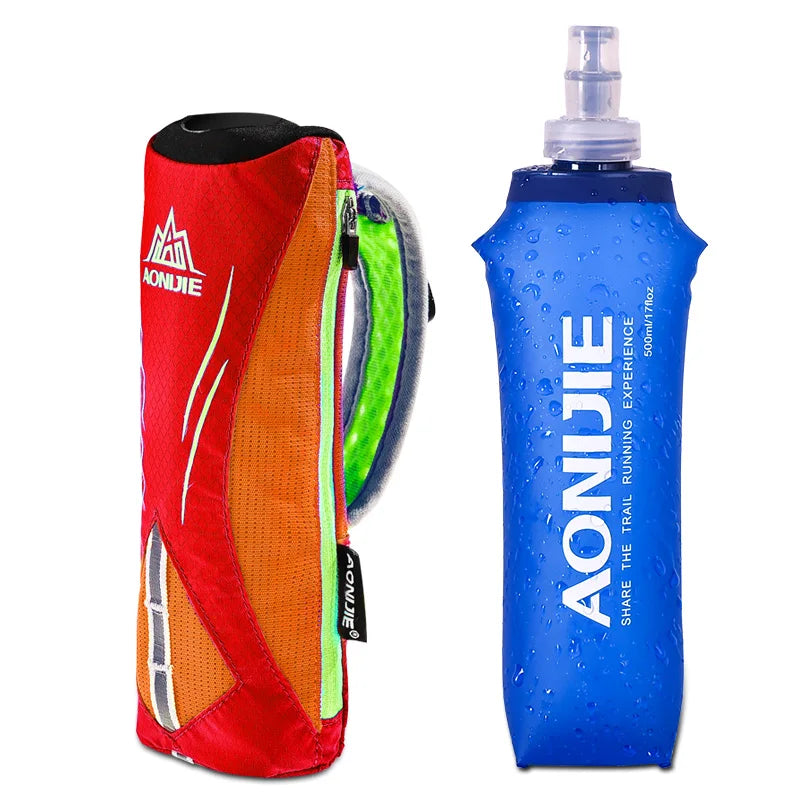 AONIJIE E908 Running Hand-Held Water Bottle Kettle Holder Wrist Storage Bag - A.B.A