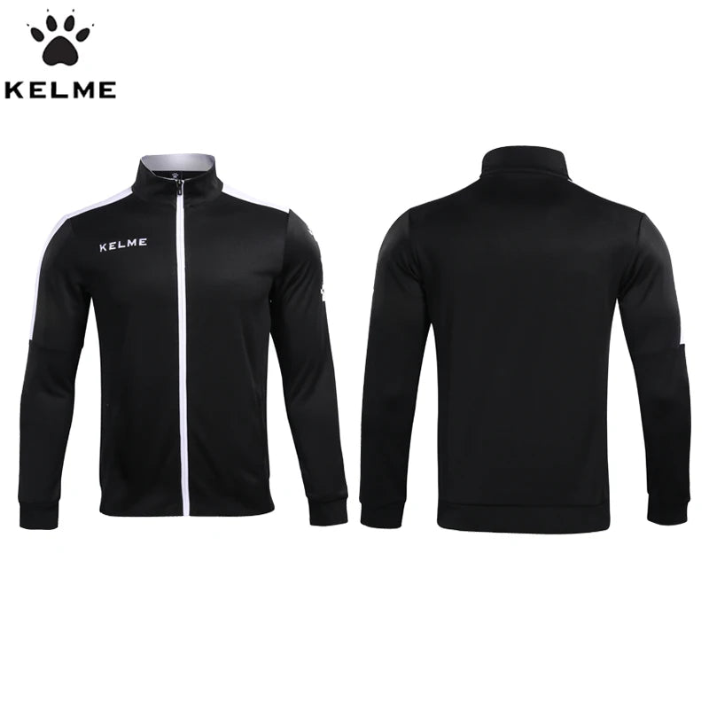 KELME Men's Sportswear Warm Tracksuit Jacket Sweatpants Running Set - A.B.A