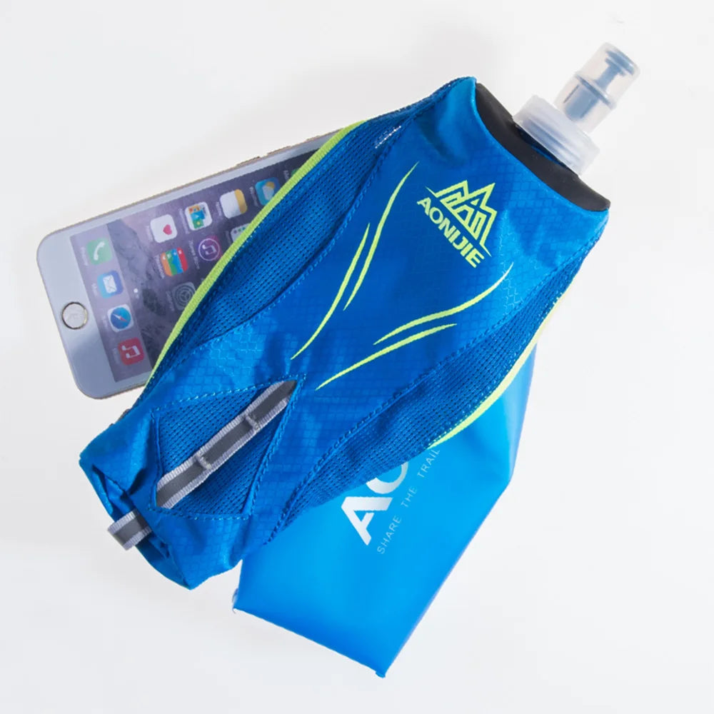 AONIJIE E908 Running Hand-Held Water Bottle Kettle Holder Wrist Storage Bag - A.B.A