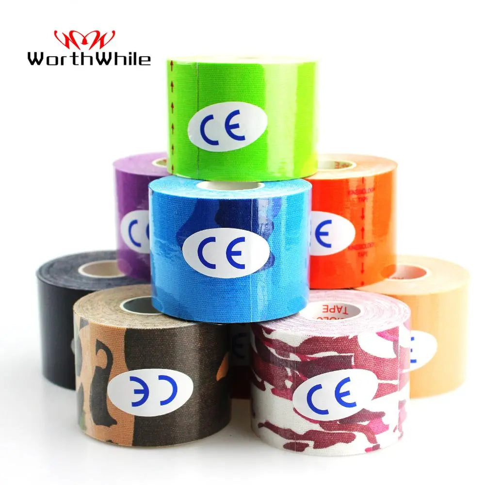WOSWEIR－Kinesiology Tape Athletic Recovery Elastic Tape Kneepad - A.B.A