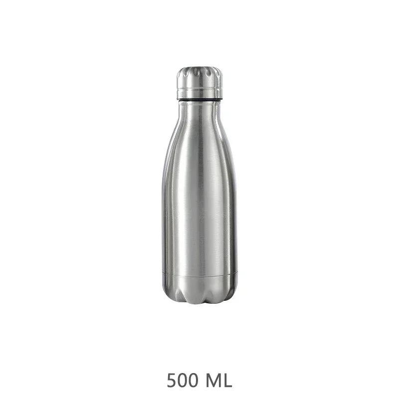 Stainless Steel Water Bottle – No Logo