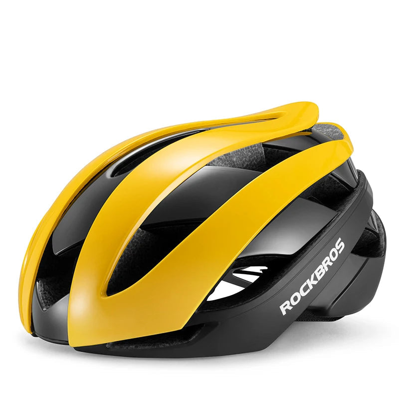 Ultralight Breakwind Cycling Air Ventilated Helmet Yellow-0