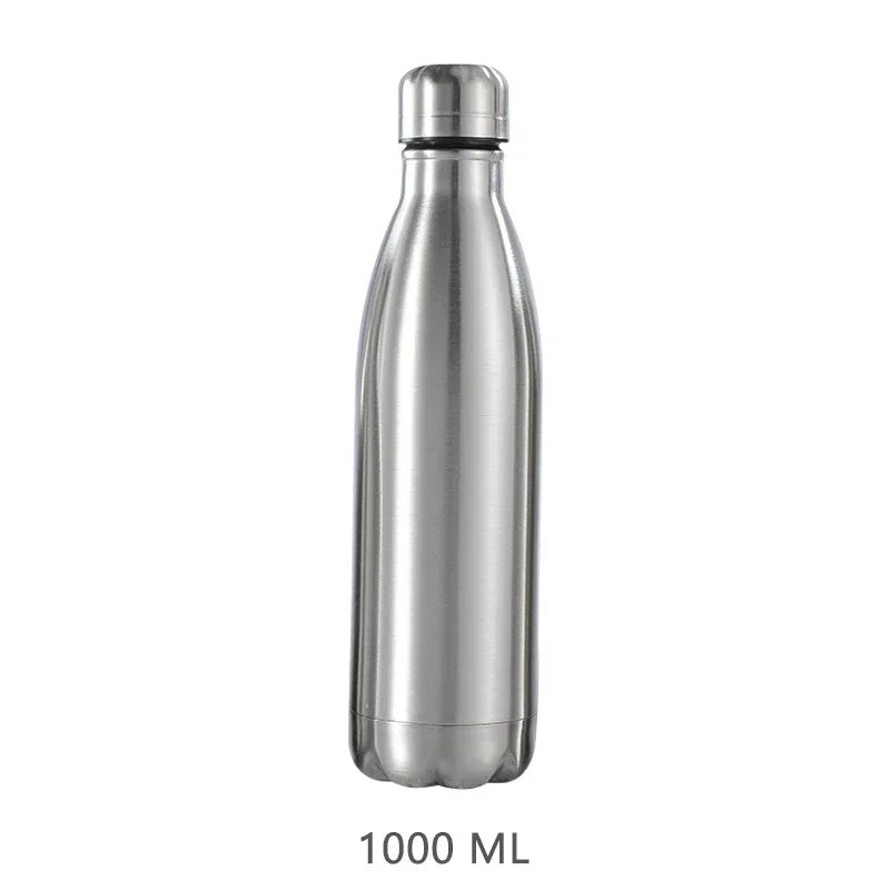 Stainless Steel Water Bottle – No Logo