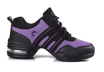 Sneaker Sports Feature Soft Outsole Breath Dance Shoes Sneakers for Woman - A.B.A