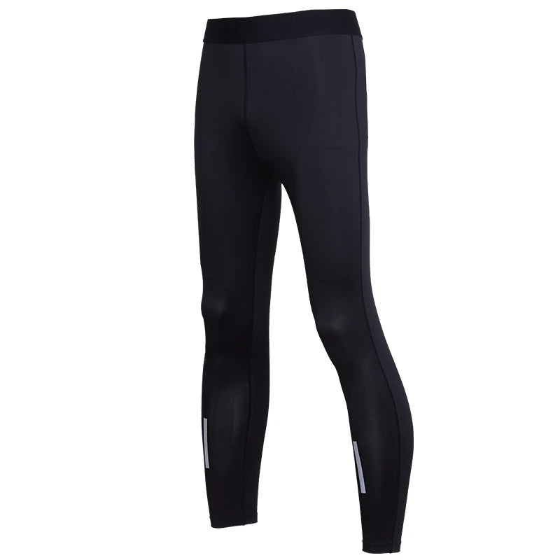 Profession Compression Pant Men 100D Qmilch High Stretch Basketball Gym Legging - A.B.A