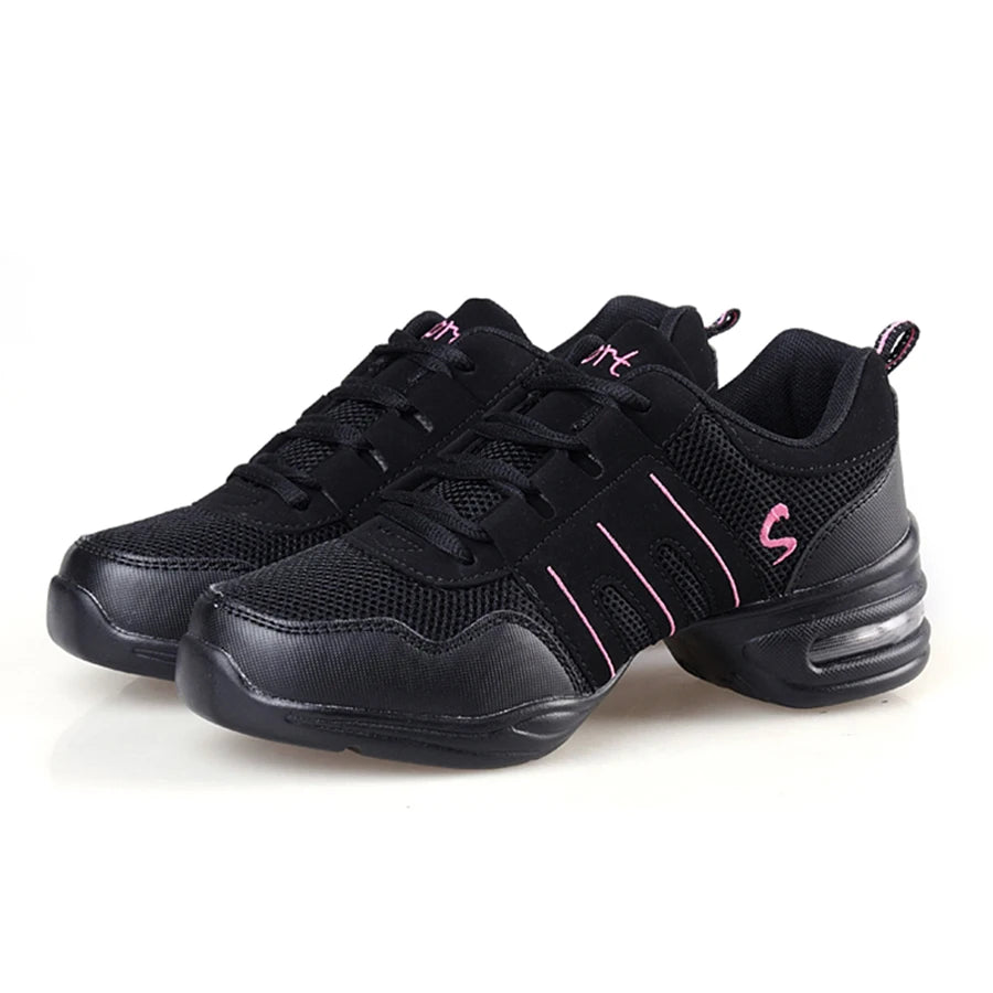 Sneaker Sports Feature Soft Outsole Breath Dance Shoes Sneakers for Woman - A.B.A