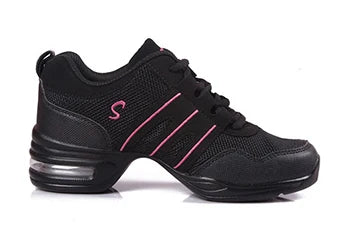 Sneaker Sports Feature Soft Outsole Breath Dance Shoes Sneakers for Woman - A.B.A