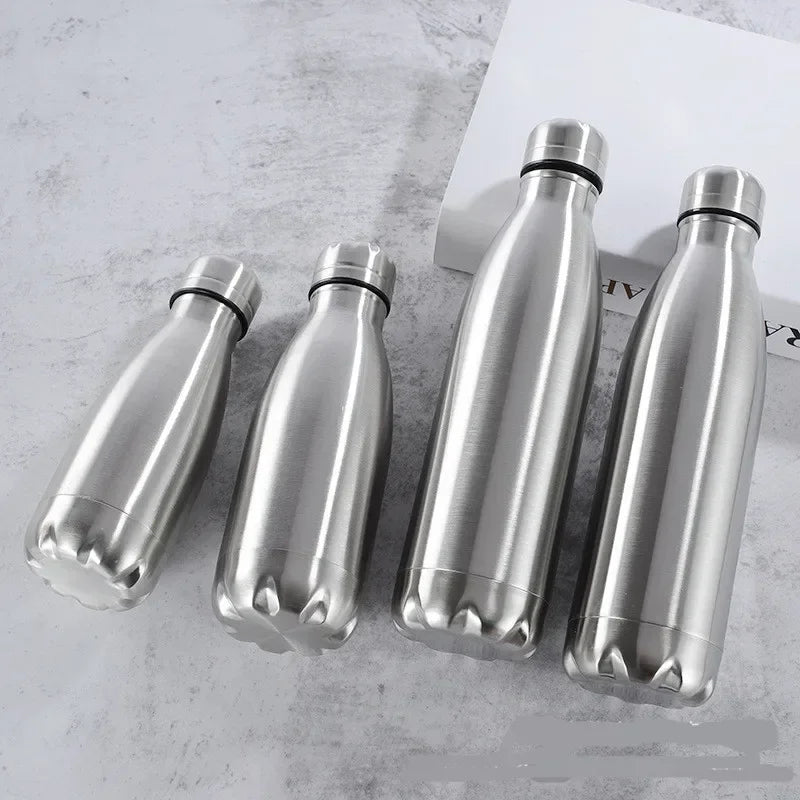 Stainless Steel Water Bottle – No Logo