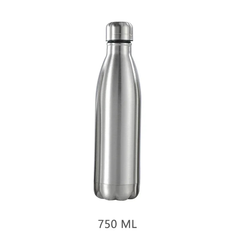 Stainless Steel Water Bottle – No Logo
