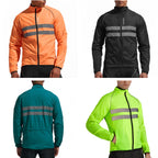 WOSAWE Reflective Running Jackets Men Waterproof Windproof Lightweight - A.B.A