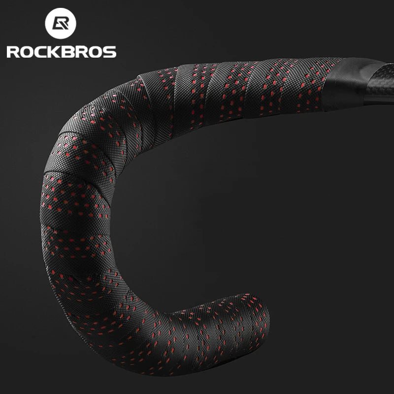 ROCKBROS Handlebar Tape PU Eva Anti-Slip Wrap Soft Breathable Shockproof Tape - A.B.A