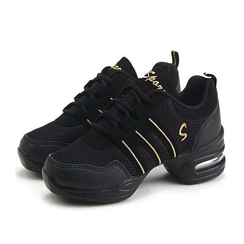 Sneaker Sports Feature Soft Outsole Breath Dance Shoes Sneakers for Woman - A.B.A