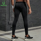 Profession Compression Pant Men 100D Qmilch High Stretch Basketball Gym Legging - A.B.A