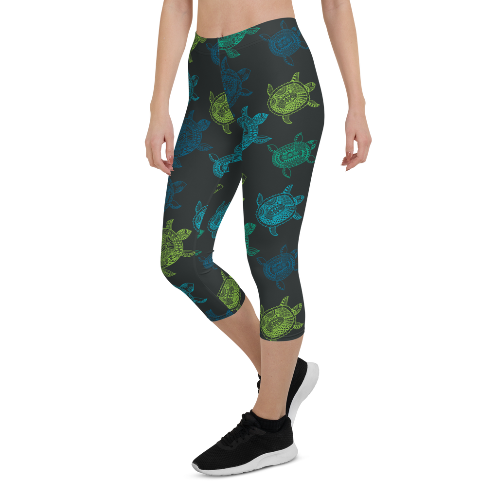 Women's CoastFlex Turtle Bay Capri Leggings - A.B.A