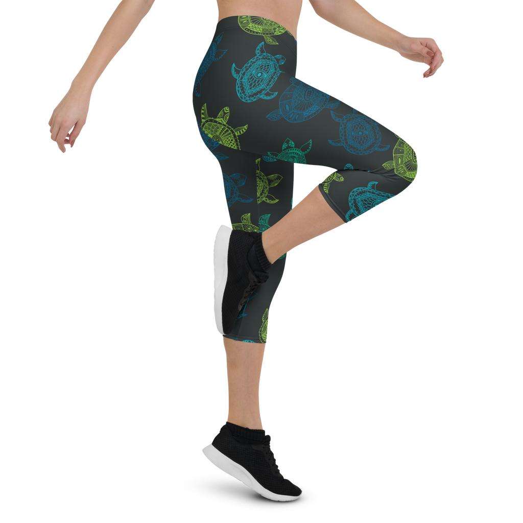 Women's CoastFlex Turtle Bay Capri Leggings - A.B.A