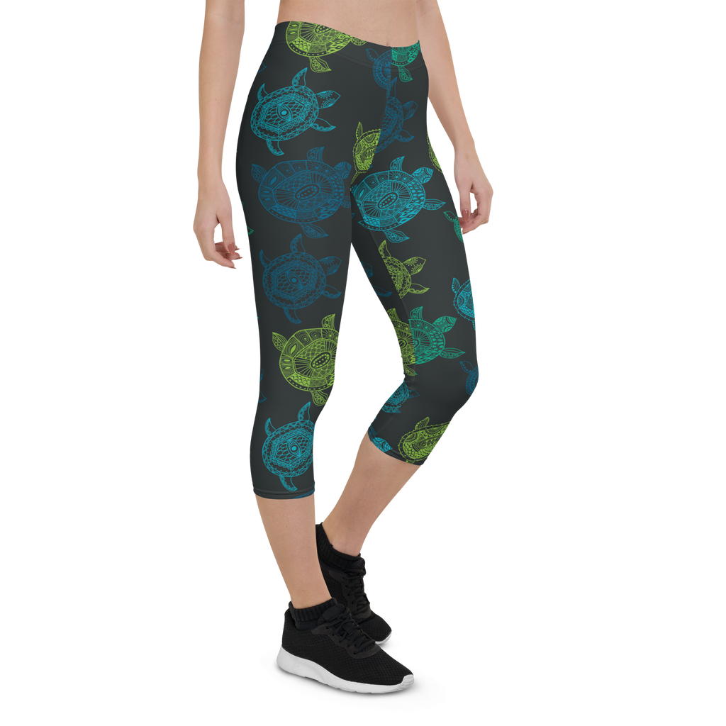 Women's CoastFlex Turtle Bay Capri Leggings - A.B.A