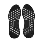 Womens Black and White Lion Lace  Up Trainers - A.B.A